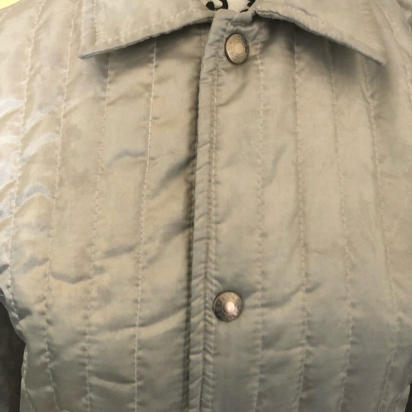 Ralph Lauren Polo Sport Silver Quilted Collared Jacket - Picture 10 of 10